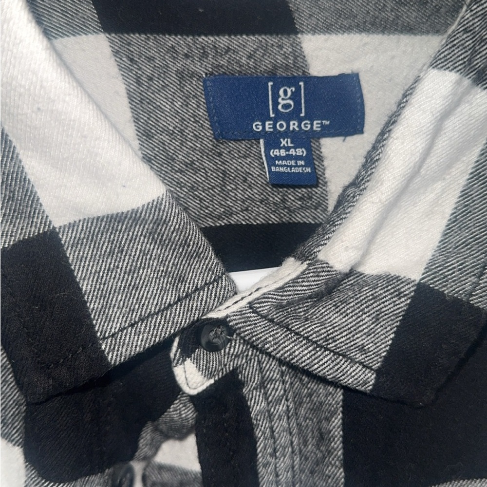 Navy Casual Button Down Shirt with Soft Fabric and Relaxed Fit